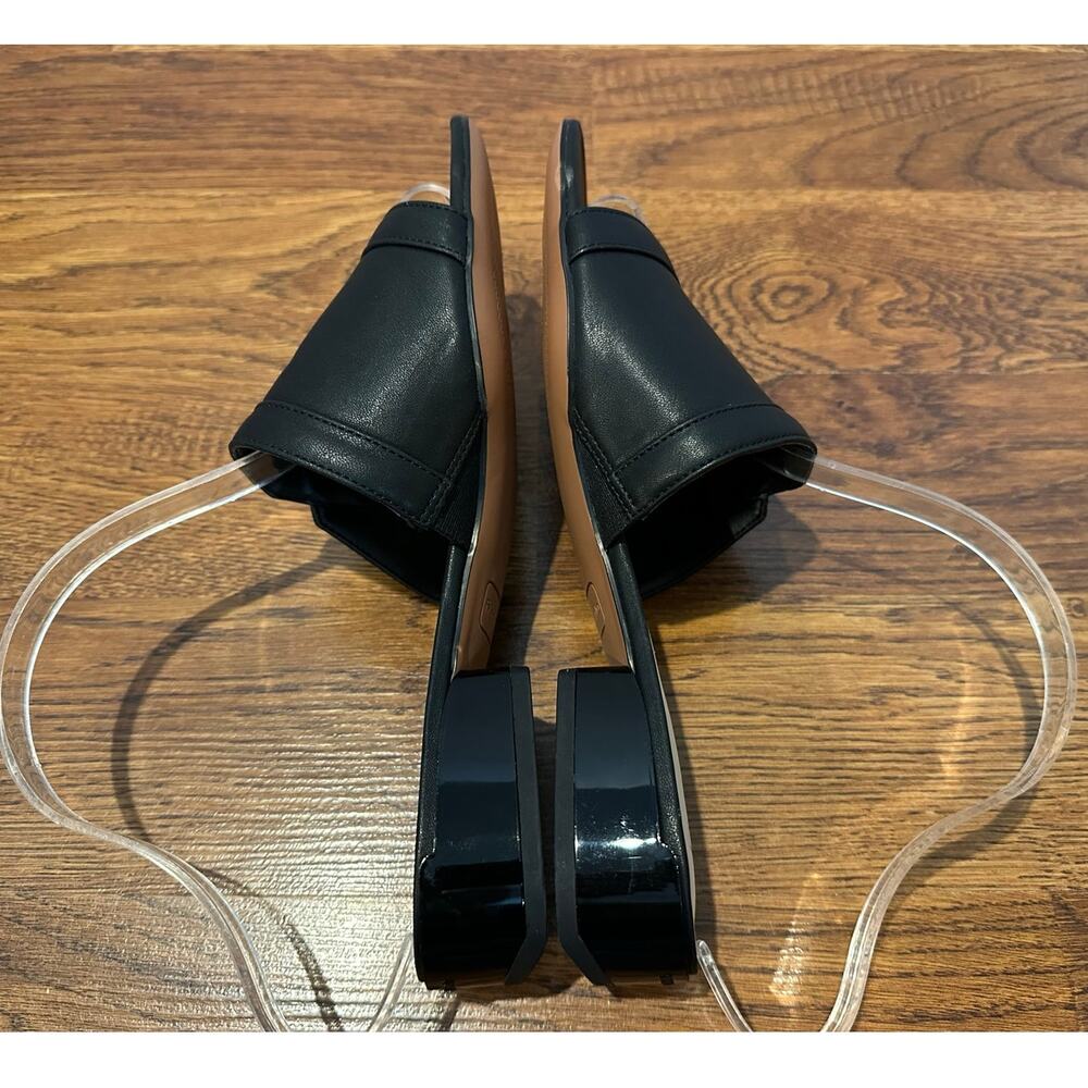 Franco Sarto Margot Slide Sandals Women’s 8 Black NWOB Minimalist Chic Elegant - Picture 6 of 10
